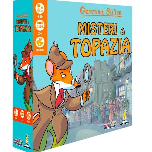 Mancalamaro Geronimo Stilton - Misteri a Topazia - Gioco da Tavolo
