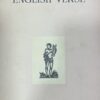 An anthology of english verse Collected by Sergio Baldi and Leone Traverso Sansoni OTTIMO STATO