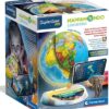Clementoni Sapientino Più - Mappamondo Luminoso, Gioco Educativo per Bambini dai 7 Anni in su, Globo Educativo 22cm con App Dedicata in Realtà Aumentata, Made in Italy, Lingua Italiana, 16468
