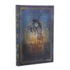 Paperblanks | Taccuino La Corona Riconquistata | Collezione Il Signore degli Anelli | Diari a copertina rigida | Midi | Personalizzato con righe | Chiusura con Fascia Elastica | 144 Pg | 120 GSM
