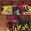 Diabolik Lotto Originale Astorina 1967 N.1-5 Nuovi Edicola