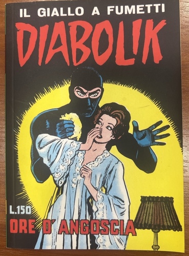 Diabolik Ore D'Angoscia n.6 1964 Astorina Originale Vintage (Quasi Perfetto)