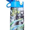 SJ GANG STYLE JAM GANG Borraccia termica, Multicolore, 460 ml, Acciaio Inox, Bpa free, Tenuta stagna, Mantenimento temperatura caldo 12h reddo 24h, Riutilizzabile, Bambino, Ragazzo, Scuola, Sport