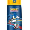 Seven Borraccia Kid Sonic, Blu, 460 ml, Acciaio Inox, BPA free, Ermetica, Caldo 12h/freddo 24 h, A prova di perdite, Riutilizzabile, Scuola, Sport, Viaggio, Bambino, Idea regalo