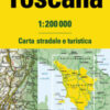 Toscana 1:200.000. Carta stradale e turistica