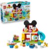 LEGO DUPLO Disney La Casa di Topolino con Minnie e Pluto Giocattolo - Gioco Didattico per lo Sviluppo della Motricità Fine con 3 Personaggi e Toodles - Regalo per Bambini e Bambine da 2 Anni - 10465