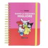 Diario scolastico 2026-27 Hello Kitty&Friends x Mr.Wonderful Settimanale - Siamo la squadra migliore