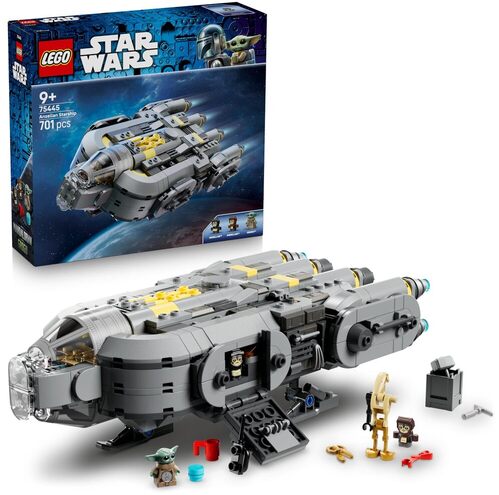 LEGO Star Wars 75445 Astronave Anzellan - Modellino Ispirato a Il Mandaloriano e Grogu con 3 Personaggi e un Laboratorio di Droidi - Regalo di Compleanno per Bambini, Bambine e Fan da 9 Anni in su