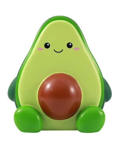 I-TOTAL® - Salvadanaio Divertente Decorativo/Portamonete in plastica (FRESH MARKET) (AVA AVOCADO)