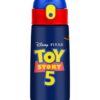 Seven Borraccia Toy Story 5, Blu, 460 ml, Acciaio Inox, BPA free, Ermetica, Caldo 12h/freddo 24 h, A prova di perdite, Riutilizzabile, Scuola, Sport, Viaggio, Bambino, Idea regalo