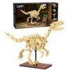 CaDA Velociraptor (256 pezzi) - C59014W - Scheletro fatto di blocchi di bloccaggio da un Velociraptor