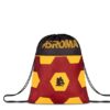 Seven Sakky Bag Roma, Rosso, Monoscomparto, Chiusura coulisse, Scuola, Sport, Viaggi, Bambini, Ragazzi e adulti, Calcio, Prodotto ufficiale
