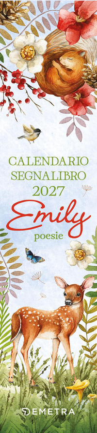 Emily. Poesie. Calendario 2027 segnalibro (5,5 X 24,5 cm)