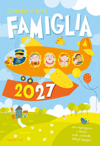 Calendario della famiglia 2027 da parete (26,5 x 38,5 cm)
