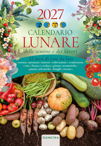 Calendario lunare 2027 da parete (26,5 x 38,5 cm)