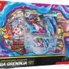 Pokémon: collezione premium Mega Greninja-ex del GCC Pokémon (1 carta promozionale olografica, 1 carta lenticolare gigante e 8 buste di espansione), Edizione in Italiano