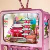 Arkitec – Serie CityVision 3D Build – Puzzle 3D facile da costruire con luci LED – Decorazione per scrivania e scaffale – Attività creative dai 12 anni + – Tokyo