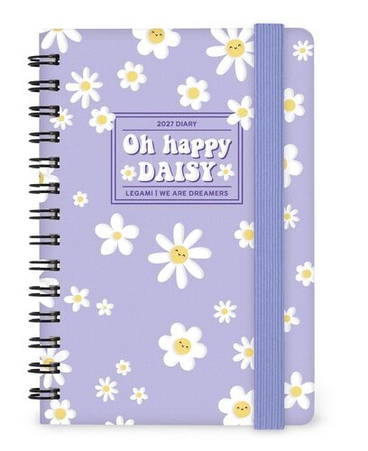 Legami - Agenda Settimanale Spiralata Small 2027, 12 Mesi, 8.5 x 13 cm