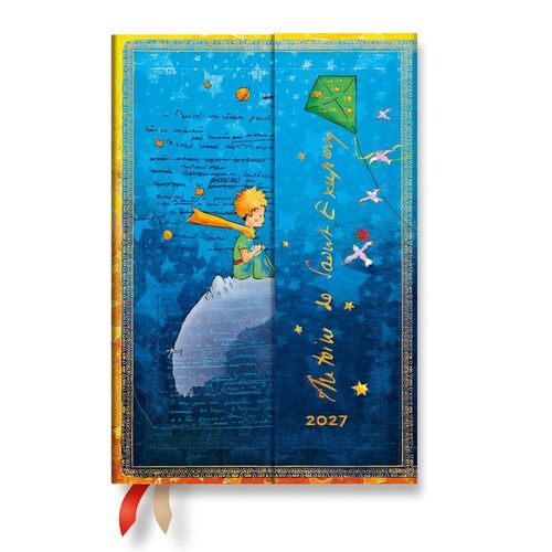 2027 Saint-Exupéry, The Little Prince Mini Daily Hardcover 12-Month, 432pg, 80GSM, 2027 Planners by Paperblanks (Embellished Manuscripts Collection)