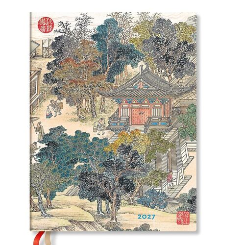 2027 Golden Age of Prosperity Ultra Daily Hardcover 12-Month, 432pg, 80GSM, 2027 Planners by Paperblanks (An Era in Jinling)