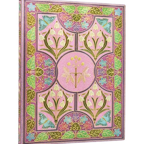 2027 Mimosa Ultra Vertical Softcover 12-Month, 176pg, 100GSM, 2027 Softcover Planners by Paperblanks (Poetry in Bloom)
