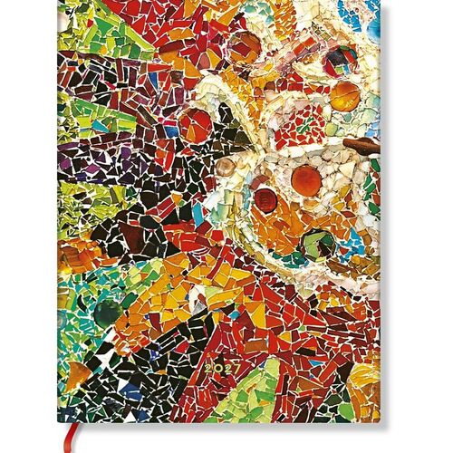 2027 Gaudi's Sun Ultra Daily Hardcover 12-Month, 432pg, 80GSM, 2027 Planners by Paperblanks (Gaudi's Mosaics)