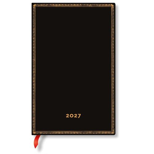 2027 Black Edition Maxi Horizontal Hardcover 12-Month, 176pg, 100GSM, 2027 Planners by Paperblanks (Black Edition)