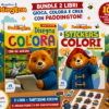 Paddington, Bundle 2 Libri per Bambini, Attacca e Colora, Stickers