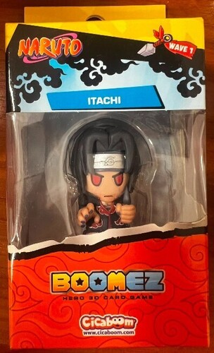 Itachi Uchiha Naruto BoomZ Wave 1 – Mini Figura 3D Collezionabile Ufficiale C...
