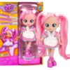 BFF BY CRY BABIES Coney - Collezionabile Bambola Fashion con lunghi Capelli, vestiti in tessuto e 9 accessori