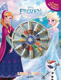 Frozen. Libro pastello. Ediz. a colori. Con 12 mini pastelli a cera