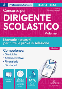 Concorso per dirigenti scolastici Vol. 1