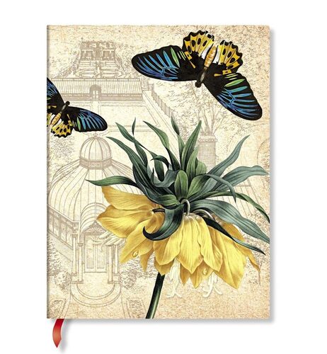Paperblanks | Fritillaria Imperiale | Fritillaria Imperiale | Flexi a copertina morbida | Midi | Righe | Chiusura con Fascia Elastica | 176 Pg | 100 GSM
