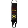 Seven Portachiavi Lanyard Roma con Moschettone e Anello in Metallo, Nastro Ricamato e Logo Serigrafato, Pratico Accessorio per Chiavi e Piccoli Oggetti, per Uso Quotidiano, Idea Regalo Roma