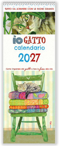Io gatto. Calendario da scrivere lungo lungo 2027