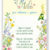 Fleurs per colorare i giorni. Calendari da scrivere lungo lungo 2027