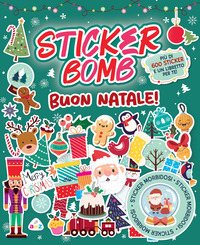 Buon Natale. Sticker bomb. Ediz. a colori. Con 600 sticker morbidi