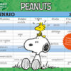 Peanuts. Calendario della famiglia 2027