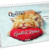 Gatti & relax. Calendario da tavolo 2027. 14 mesi