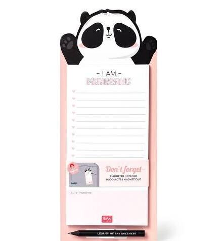 Don't Forget - Magnetic Notepad - Panda