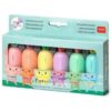 Carrate Team - Set Of 6 Mini Highlighters