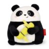Legami - Peluche Plush Super Soft!, Tema Panda, Formato Mini, con Carta d'Identità personalizzabile, Sta in Piedi da Solo, 14x15x12 cm
