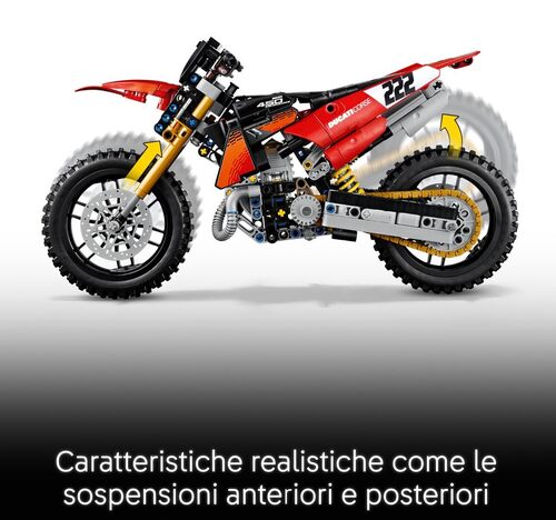 LEGO Technic Moto Ducati Desmo450 MX Factory 42238