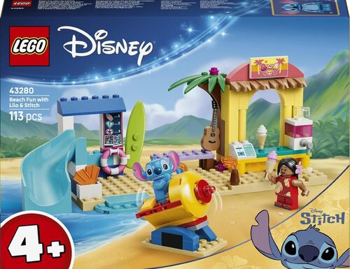 LEGO Disney Divertimento in spiaggia con Lilo e Stitch 43280