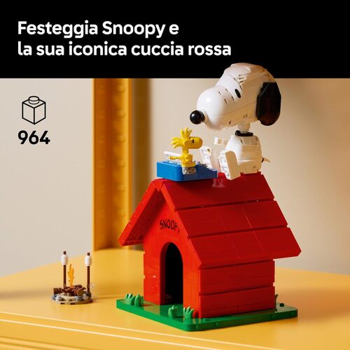 LEGO Ideas Peanuts: la cuccia di Snoopy 21368