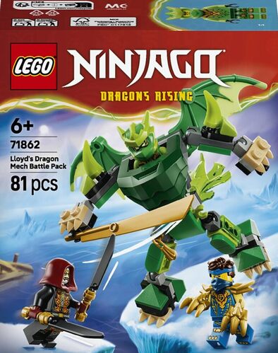 LEGO Ninjago Battle Pack Mech Drago di Lloyd 71862
