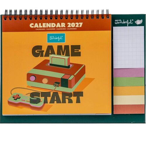 Calendario da tavolo 2027 - Game start