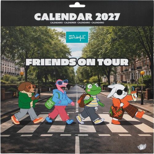 Calendario poster 2027 - Friends on tour