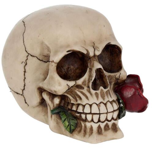 Nemesis Now - Statuetta di Rosa dei Morti, 13,5 cm, Colore: Avorio